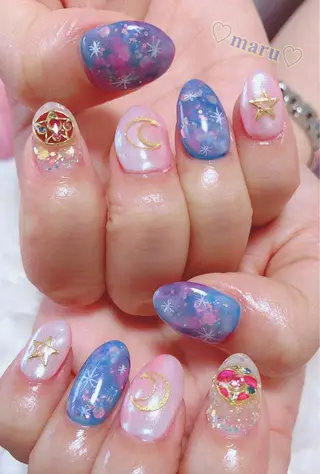ネイル まるみ ♡のネイルデザイン