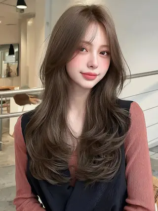 ロング 🫧 ちなつ🫧のヘアスタイル