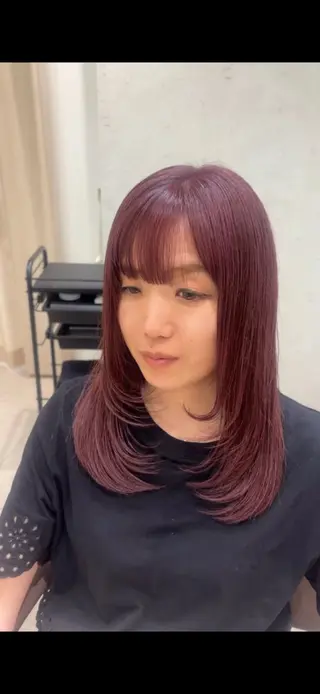 ロング tsujino airiのヘアスタイル