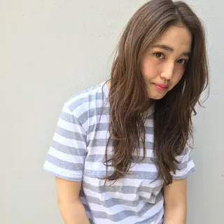 ショート ミディアム セミロング ロング カラー パーマ ヘアアレンジ メンズ キッズ ネイル マツエク・マツパ レイヤーカット BLend 渋谷のヘアスタイル
