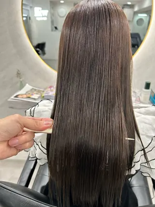 ロング カラー 髪質改善will hairdesignのヘアスタイル