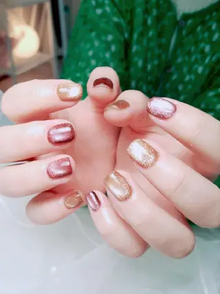 ネイル 門戸厄神プライベートサロンulunail所属・ulunail mikaのネイルデザイン