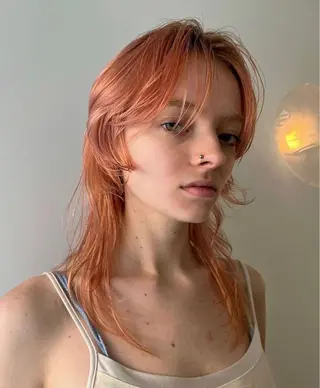 セミロング nalu.所属・前山 七海のヘアスタイル