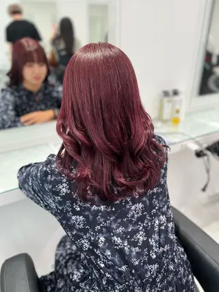 カラー ブリーチなし透明感 💗RYOTAのヘアスタイル