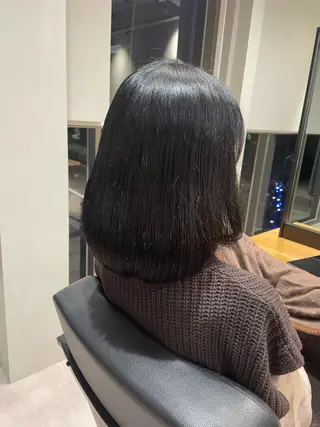 ミディアム 韓国風/オシャレ /縮毛矯正/滝口琴未のヘアスタイル