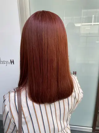 ミディアム 栄　mighty by H所属・不破一輝/栄/矢場町 ボブ/レイヤー/艶髪のヘアスタイル