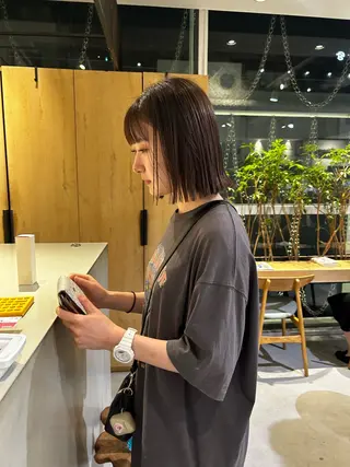 ショート 津葉井 麗奈のヘアスタイル