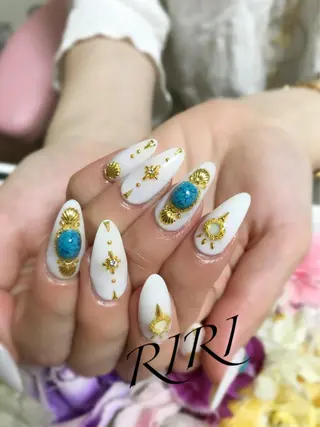 ネイル riri オーナーのネイルデザイン