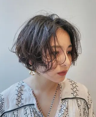 ショート TYCHE GINZA所属・🍃服部 雅哉🍃銀座◎のヘアスタイル