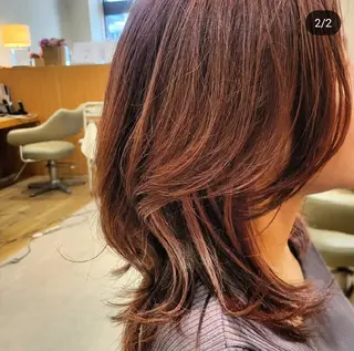 ミディアム UHair吉田 /ショートヘアのヘアスタイル