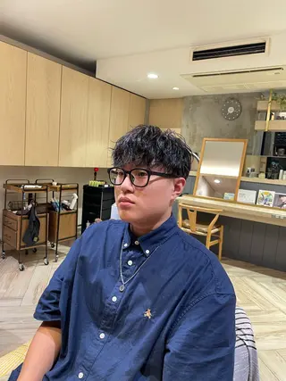 メンズ メンズカット/パーマ 特化/唯翔/吉祥寺のヘアスタイル