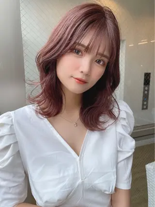 セミロング Tinker Lip【ティンカーリップ】所属・オープニング記念✨ 赤松 ナオキのヘアスタイル