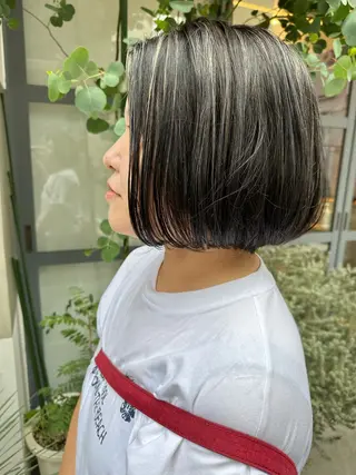 ショート カラー ri saのヘアスタイル