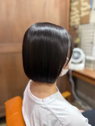 ミディアム カラー Cadre新小岩🫧 栗原葵のヘアスタイル