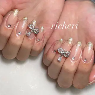 ミディアム ネイル richeri beautyのネイルデザイン