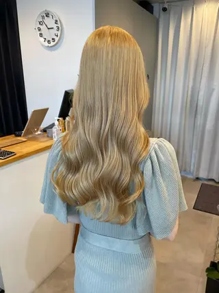 ロング カラー 似合わせ/小顔/ 韓国✨KAITOのヘアスタイル