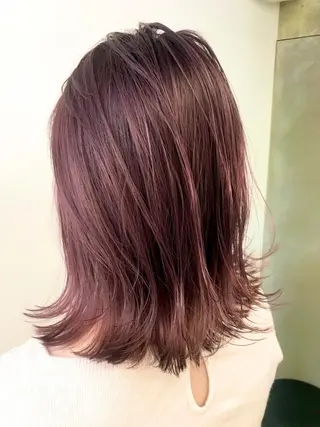 ミディアム 色気レイヤー& ショートはお任せ🌟のヘアスタイル