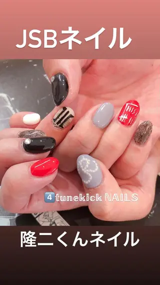 ネイル 4tunekick NAILS(フォーチュンキックネイルズ)所属・光森 淳子のネイルデザイン