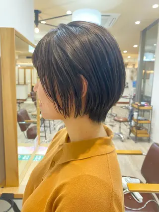 ショート 🌟ショート/シ ョートボブ/岡田🌟のヘアスタイル