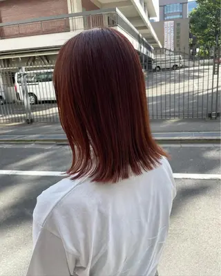 ミディアム カラー キッズ オトナヘア🌸 harukaのヘアスタイル