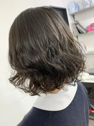 ミディアム 🥇近藤 恭輔🥇 Recharme新保のヘアスタイル