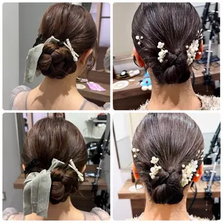 ヘアアレンジ 【銀座】ヘアセット& イメコンSharmeのヘアスタイル