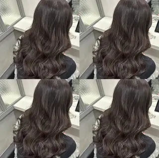ロング カラー 透明感×髪質改善× エクステそうまのヘアスタイル