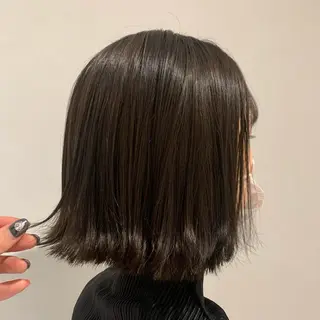 カラー オリーブ/ ナカミネアキナのヘアスタイル