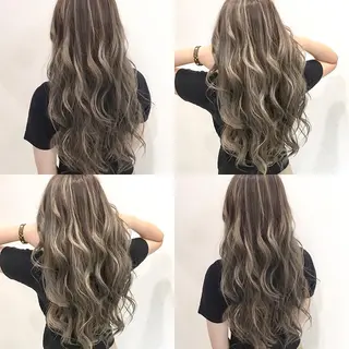 ロング カラー MiL所属・✨ハイトーン✨ 濱田知孝のヘアスタイル