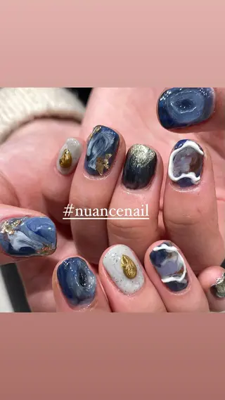 ネイル 淡色ネイル 🎀moeのネイルデザイン