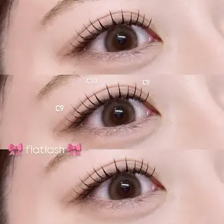 マツエク・マツパ Mell Yuuna ♡パリエク /束感のマツエク・マツパデザイン