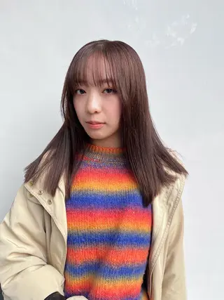 セミロング カラー トレンドヘア◎ 店長　清原佑太のヘアスタイル