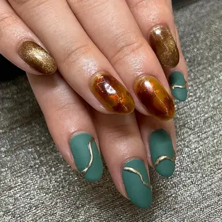 ネイル nail Eclat所属・志賀野 美喜のネイルデザイン