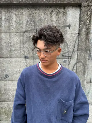 パーマ メンズ 渋谷/メンズ特化/ ショーゴのヘアスタイル