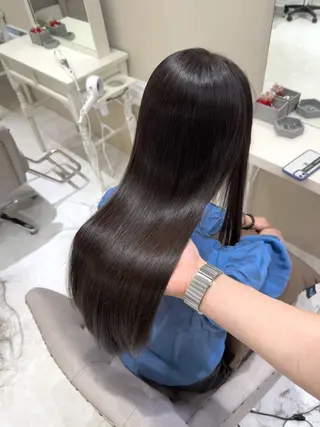 ロング 髪質改善× ブリーチなしyutoのヘアスタイル