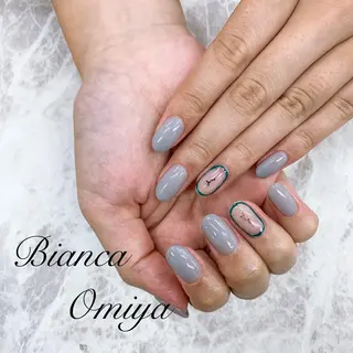 ネイル ネイルサロンビアンカ 大宮店長 モリサワのネイルデザイン