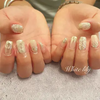 ネイル White lily所属・牧田 雅世のネイルデザイン