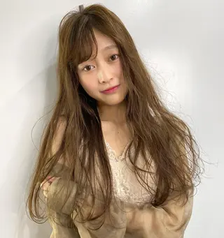 ロング 韓国レイヤー/透明感 カラー🦋mioのヘアスタイル