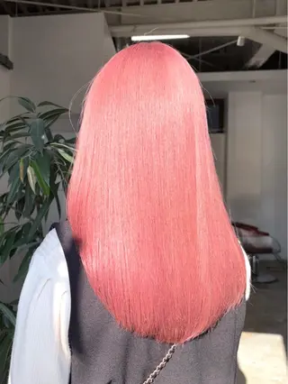 ロング カラー ハイトーンカラー/ miyuuのヘアスタイル