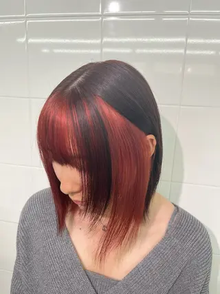 ミディアム ハイトーン/エクステ 🫧minamiのヘアスタイル