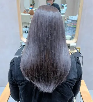 ロング カラー 透明感/ベージュ /kazui🐈のヘアスタイル