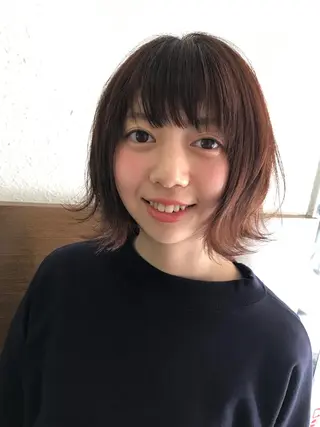 ショート かねやす ゆなのヘアスタイル