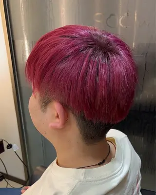 ショート カラー メンズ 吉田 隆之介のヘアスタイル