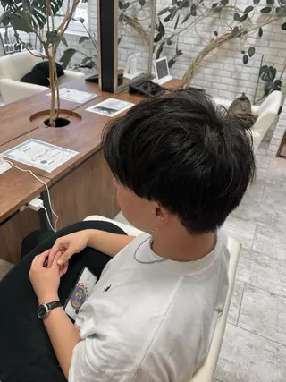 ショート メンズ ️️髪質改善✨ミニモ 学割/Hina💖のヘアスタイル