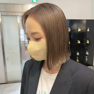 ミディアム カラー channel所属・Natsumi ❤︎のヘアスタイル