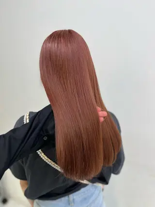 セミロング カラー ヘアアレンジ 愛されカラー🩷 はるなのヘアスタイル