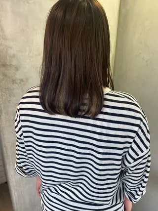 ミディアム カラー ヘアアレンジ stylist/蛯谷 珠里のヘアスタイル