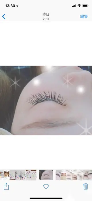 マツエク・マツパ 束感マツエクが人気✩ sachiのマツエク・マツパデザイン