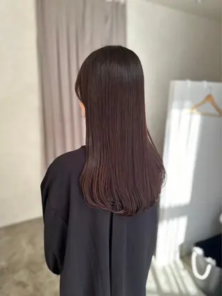 ロング カラー Inity所属・Inity 新谷茉璃のヘアスタイル