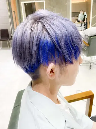 カラー ショート メンズ ヘアアレンジ Days 透明感カラーのヘアスタイル